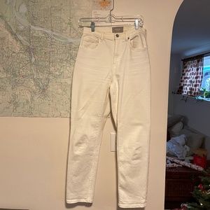 Everlane 90s Cheeky Jean - White, Size 27